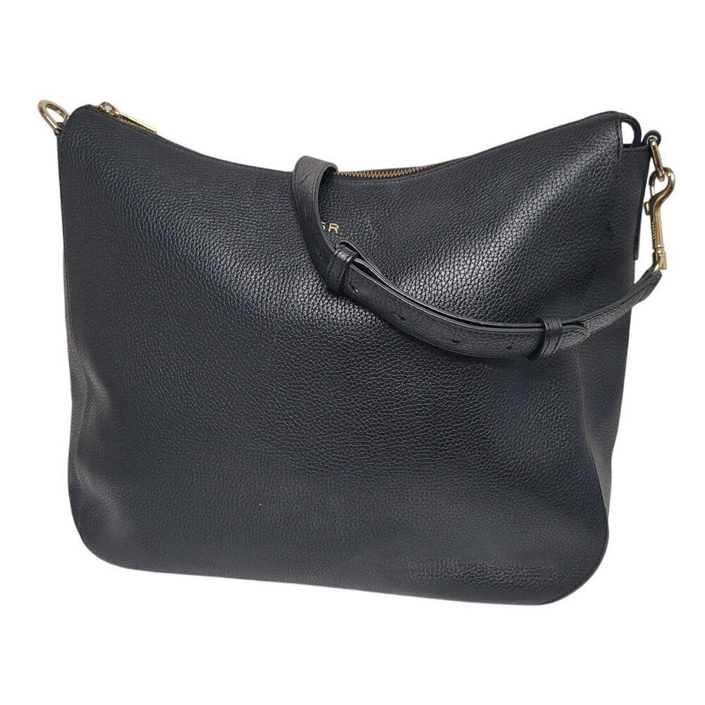 Cuyana Large Black Leather Hobo Bag - Picture 8 of 12